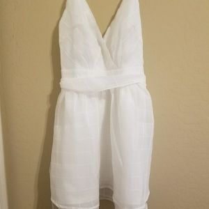 White tank dress